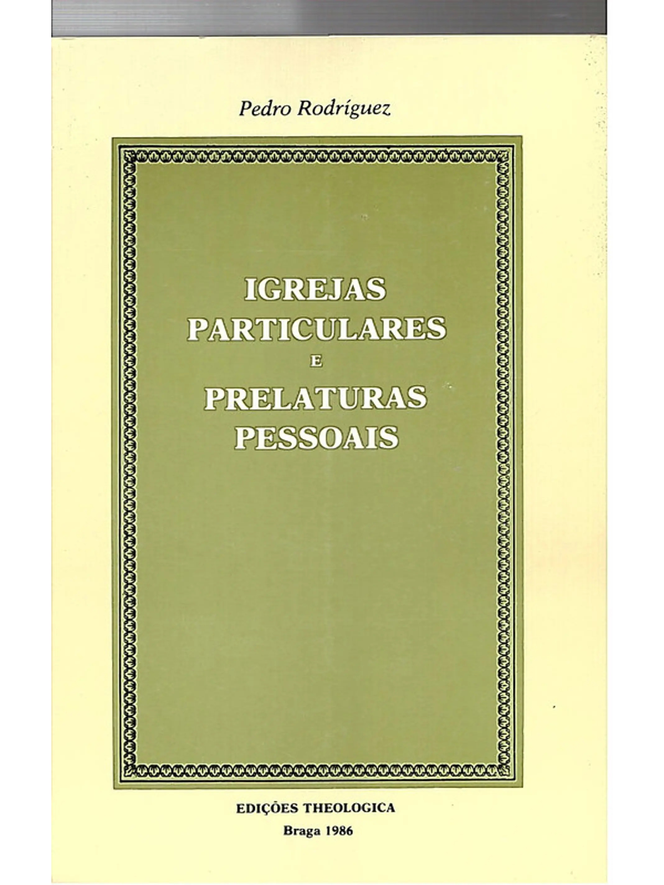 Igrejas particulares e prelaturas pessoais 1