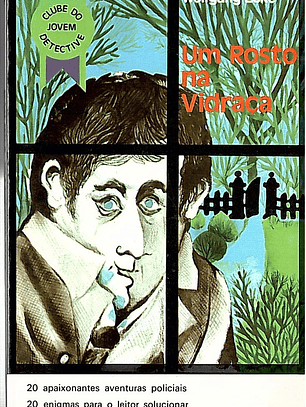 Um rosto na vidraça