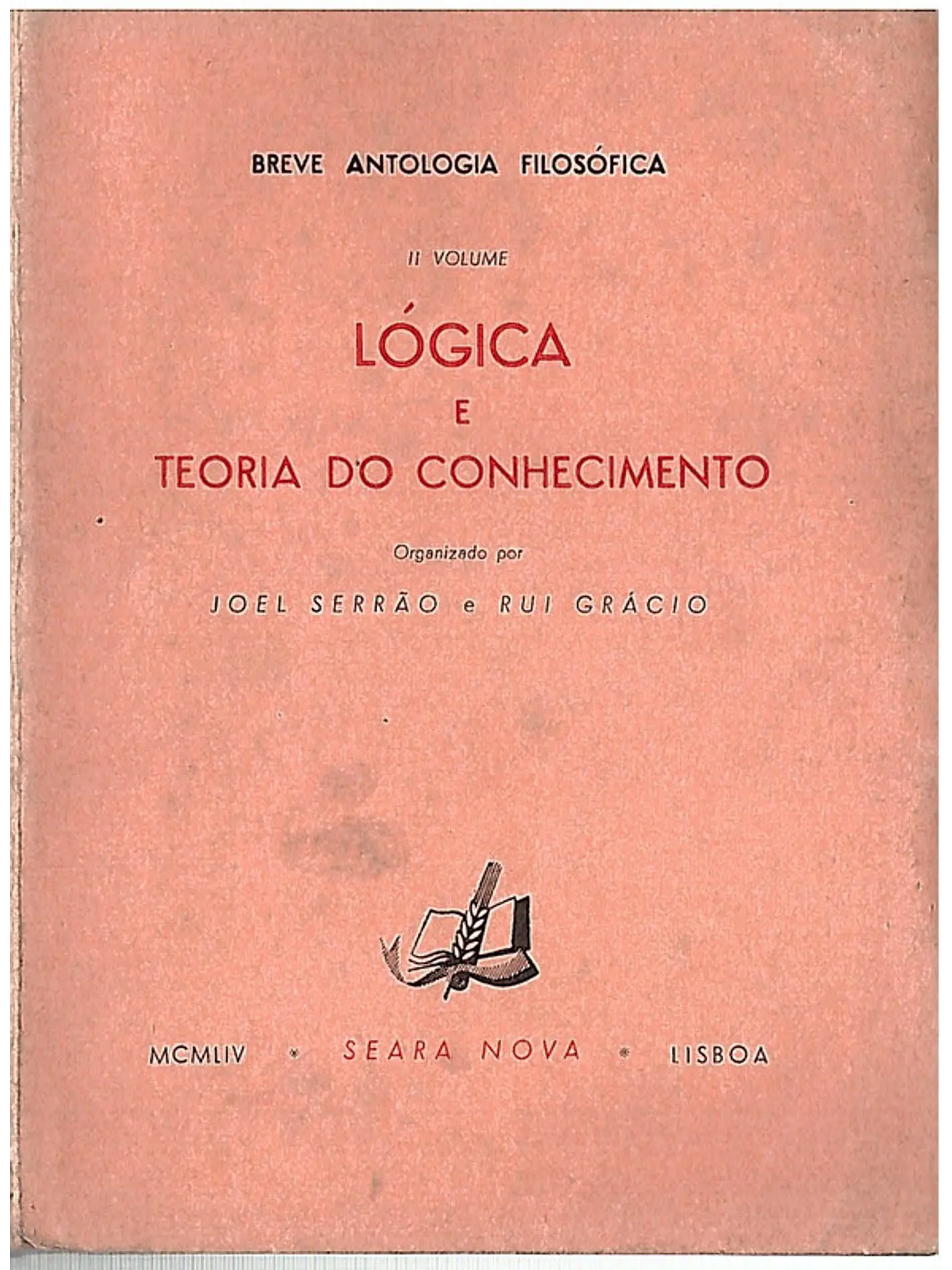 Lógica e teoria do conhecimento 1