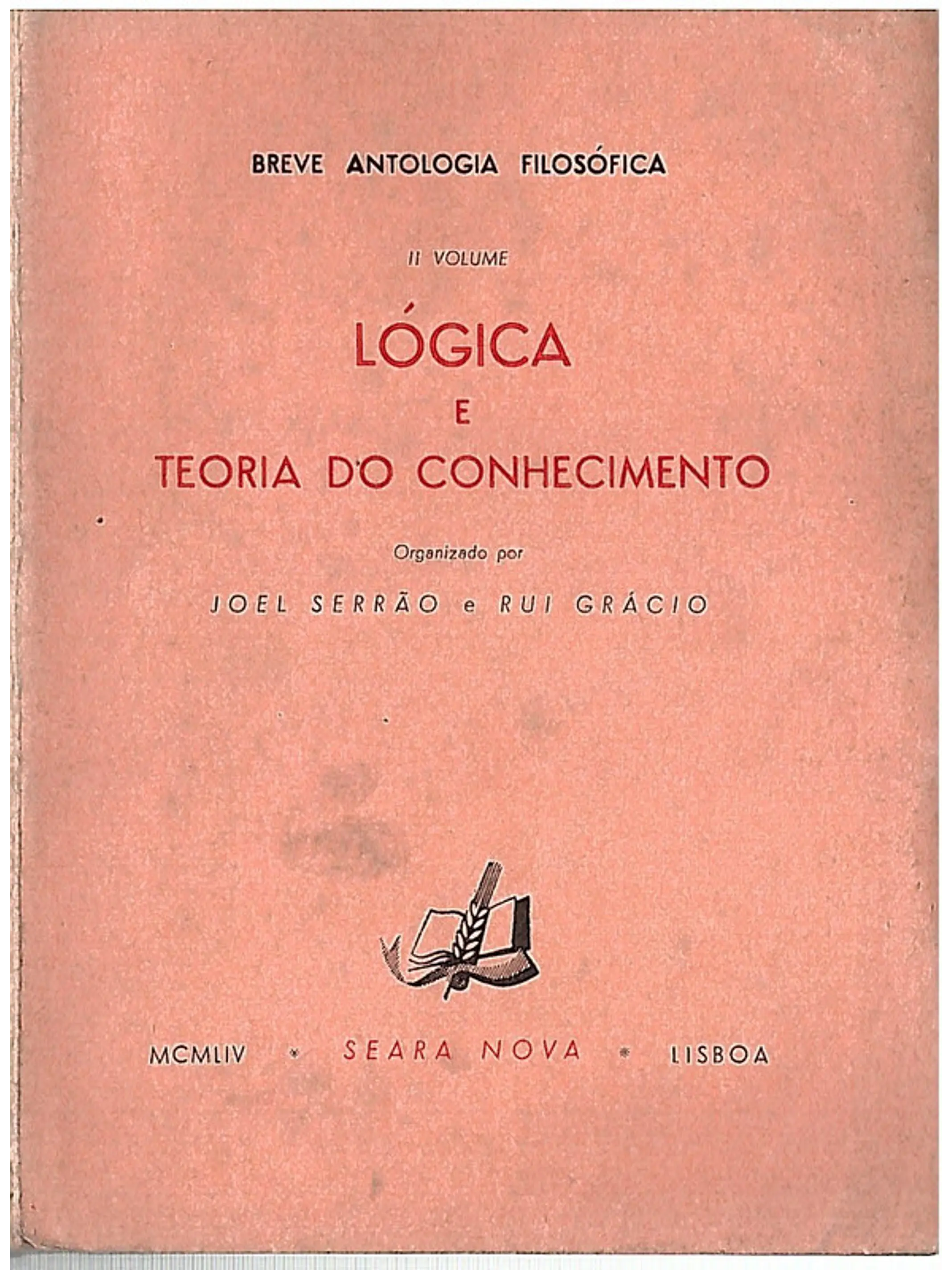 Lógica e teoria do conhecimento 1
