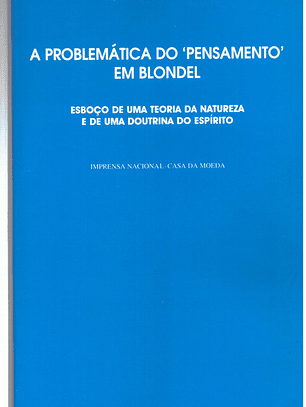A problemática do pensamento em blondel