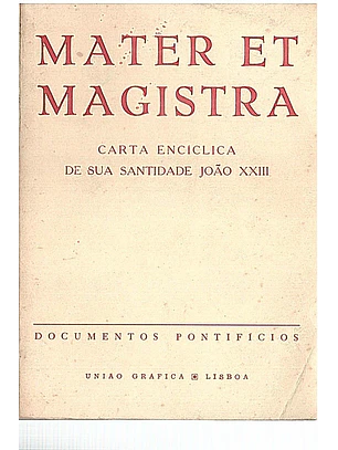 Mater et magistra