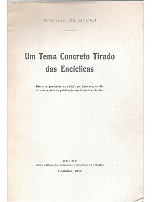 Um Tema concreto tirado das encíclicas