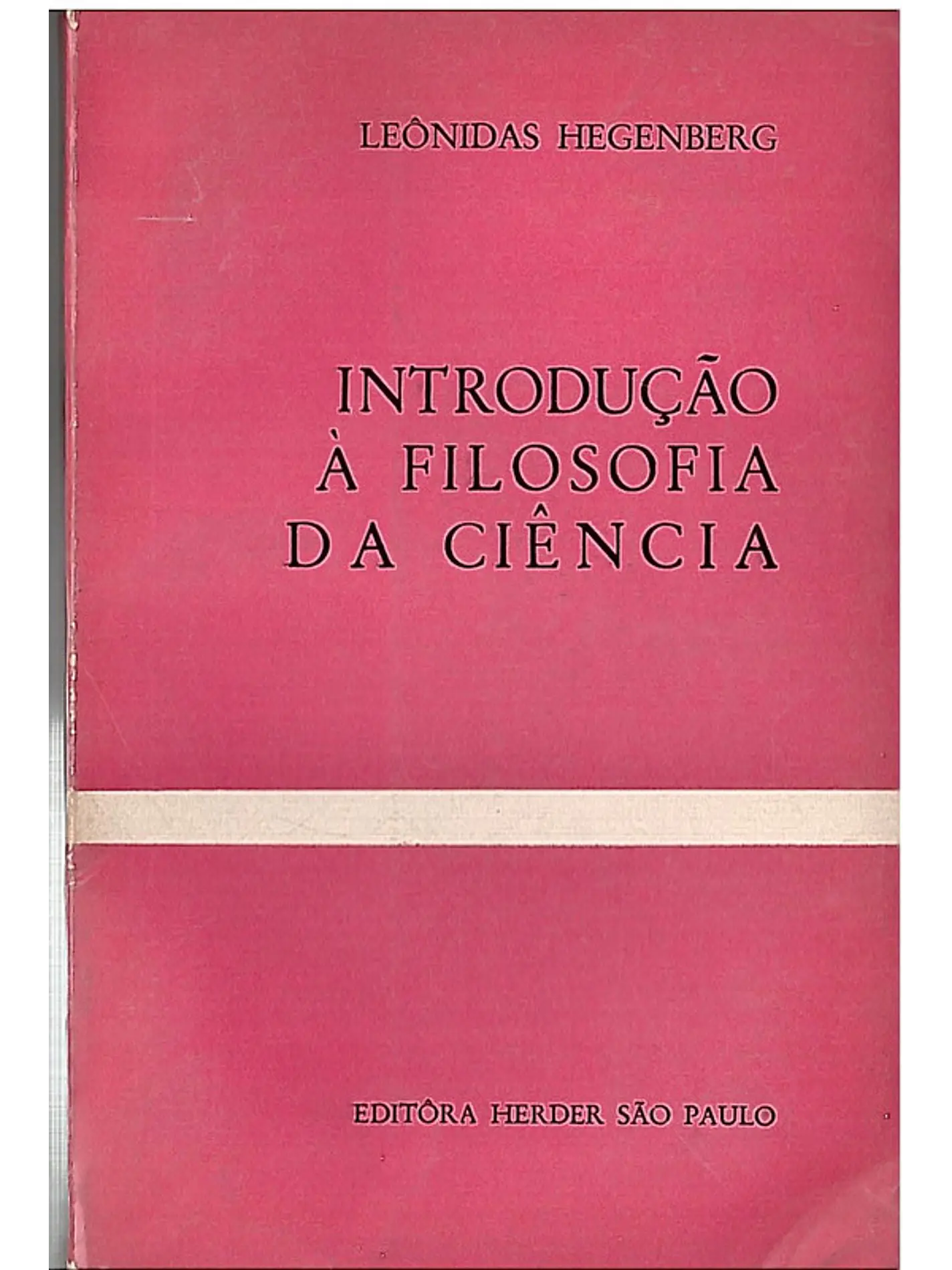 Introdução à filosofia da ciência 1