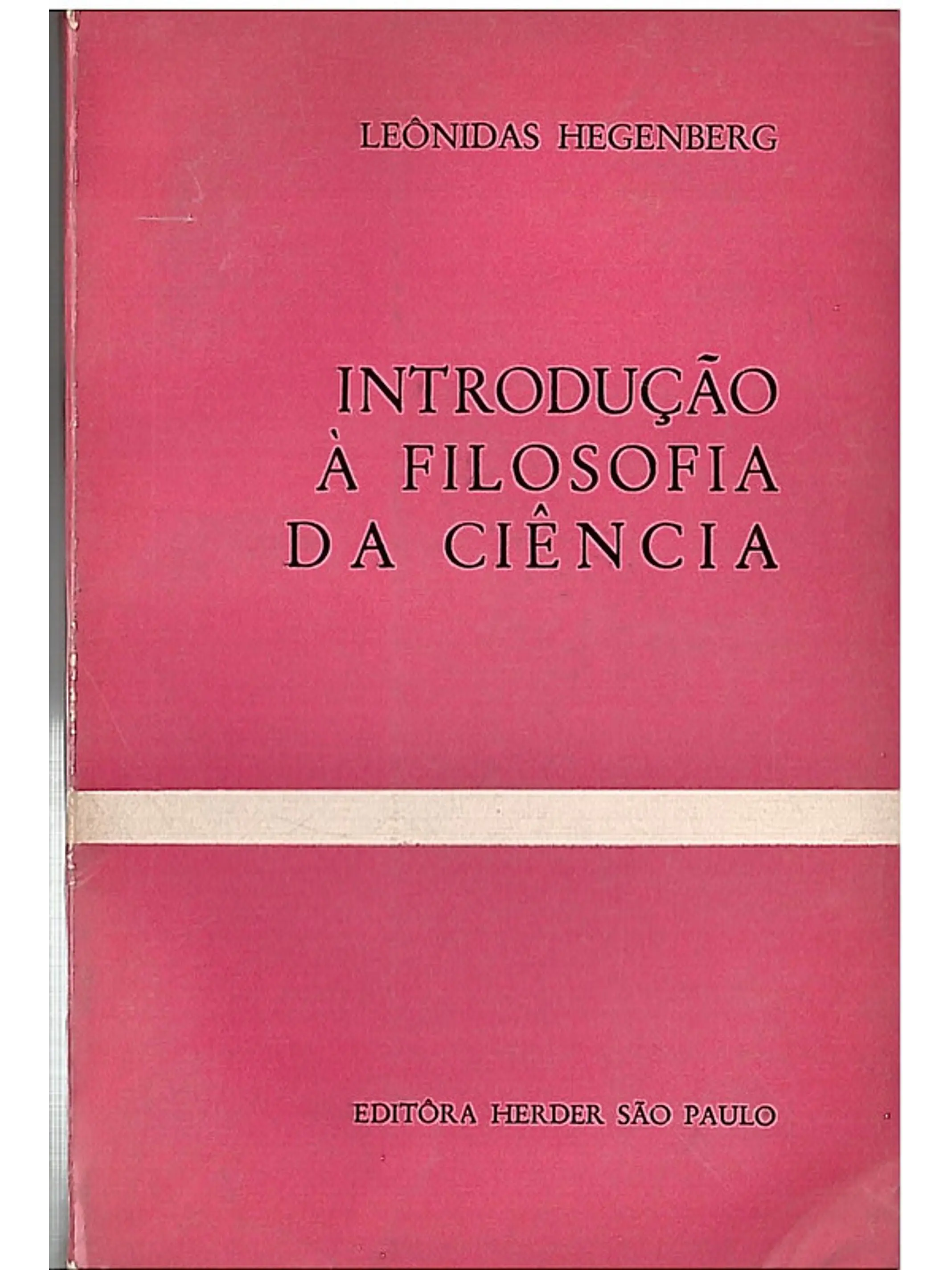 Introdução à filosofia da ciência 1