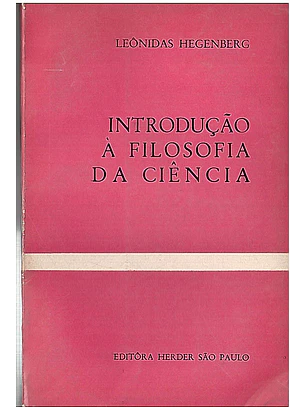 Introdução à filosofia da ciência