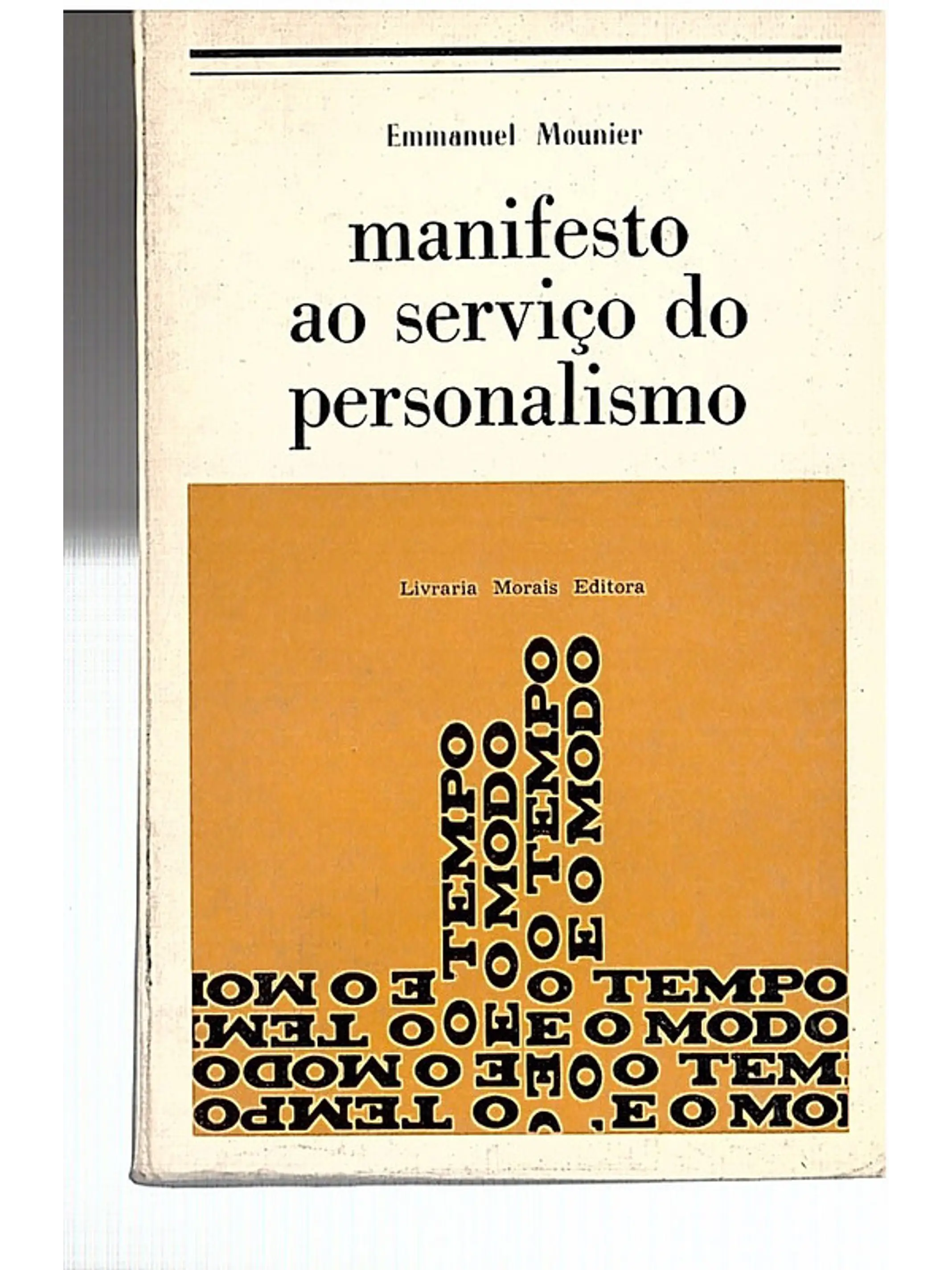 Manifesto ao serviço do personalismo 1