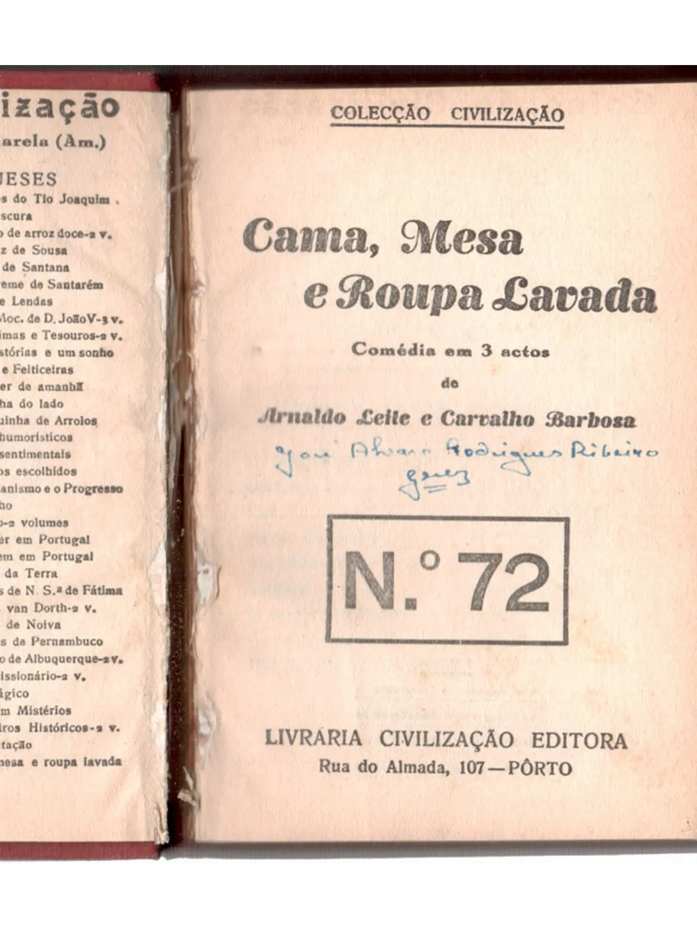 Cama mesa e roupa lavada 1