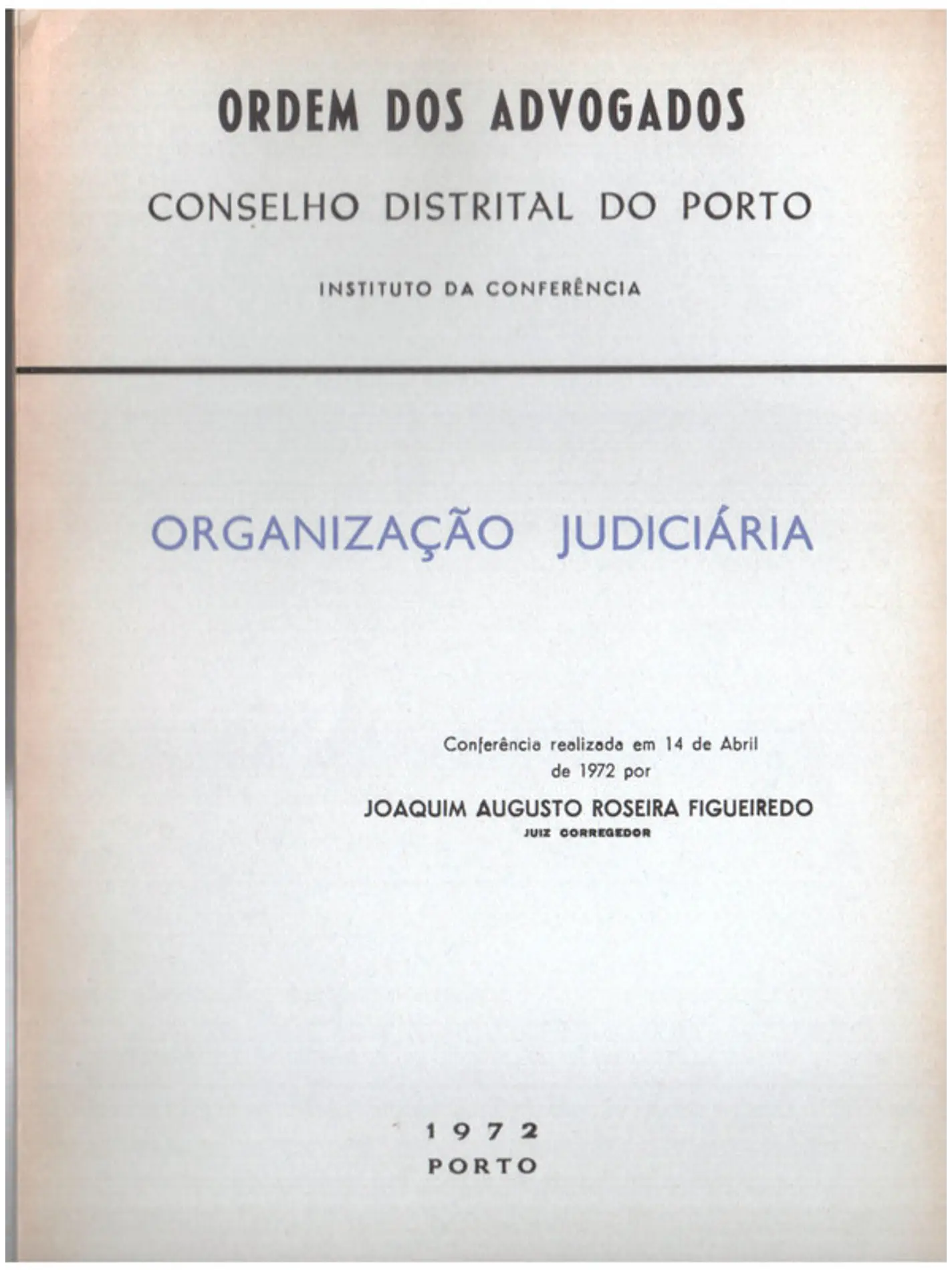 Organização judiciária 1