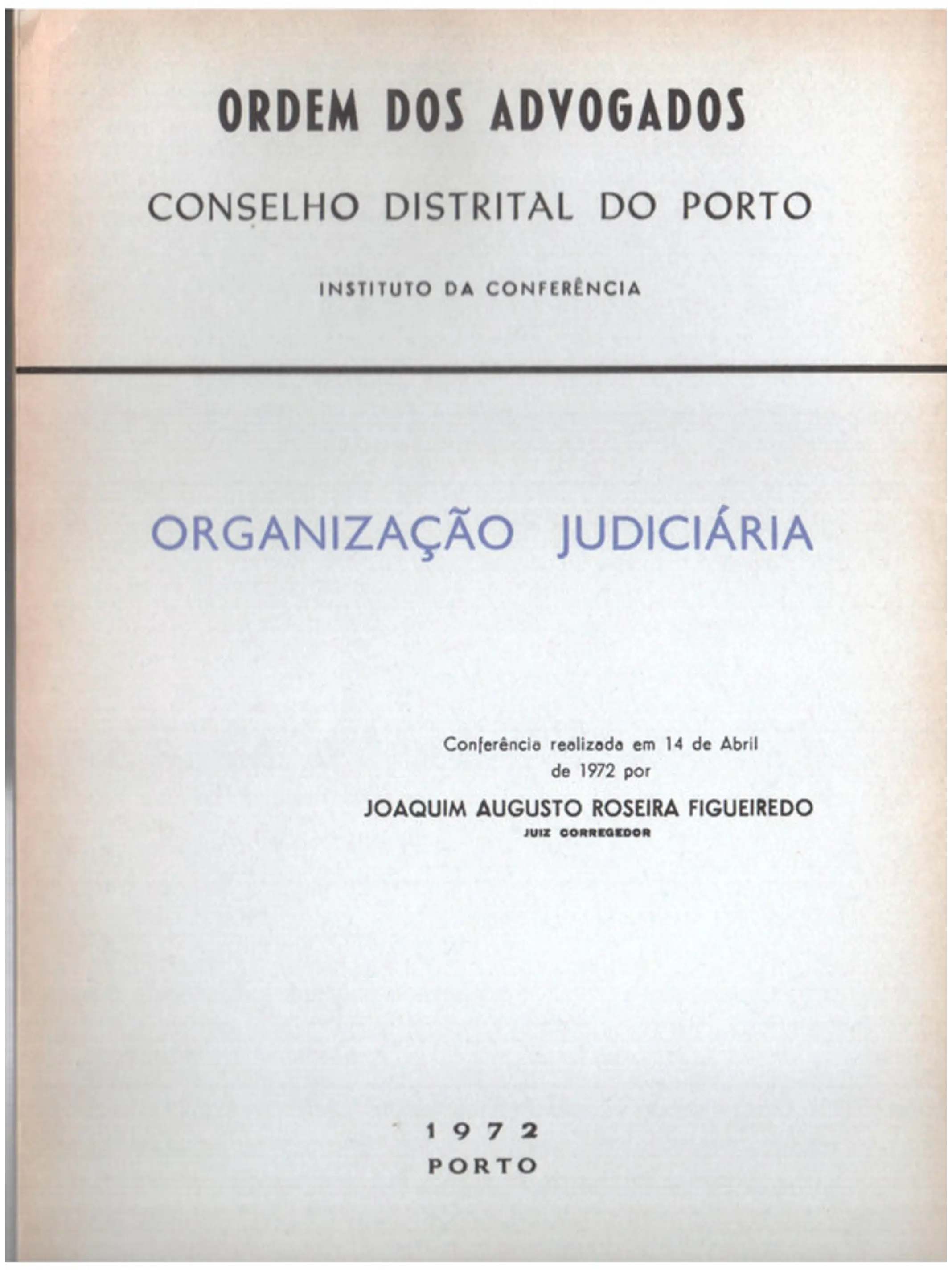 Organização judiciária 1
