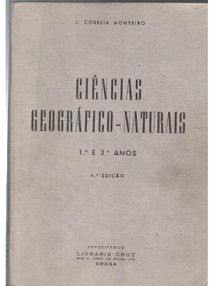 Ciências geográficas ou naturais 1 e 2 ano