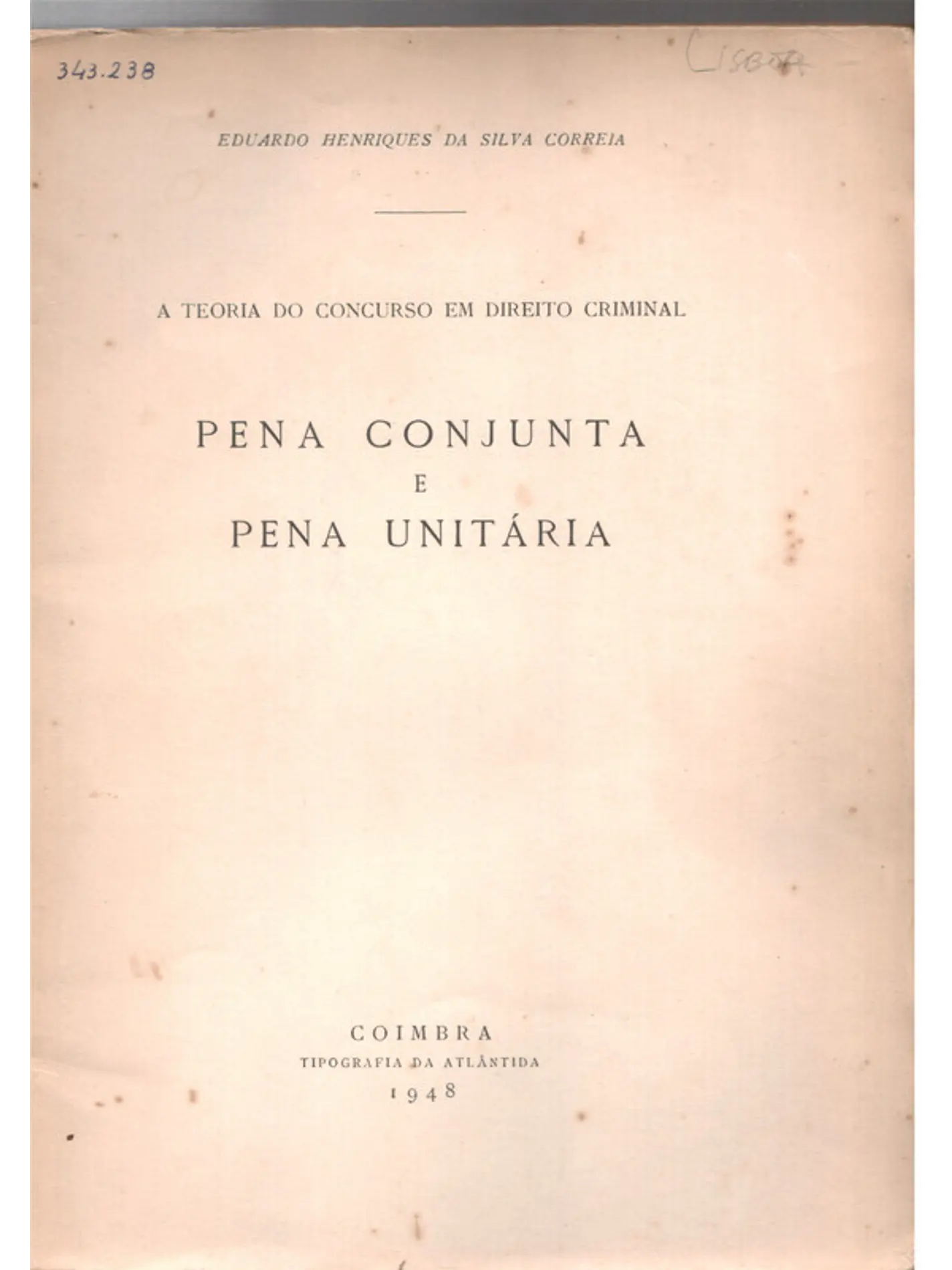 Pena conjunta e pena unitária 1