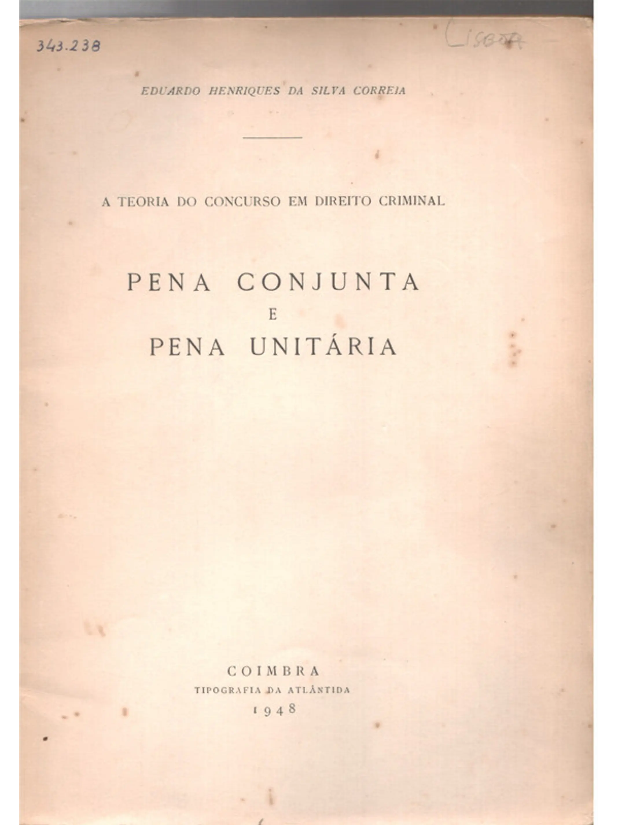 Pena conjunta e pena unitária 1