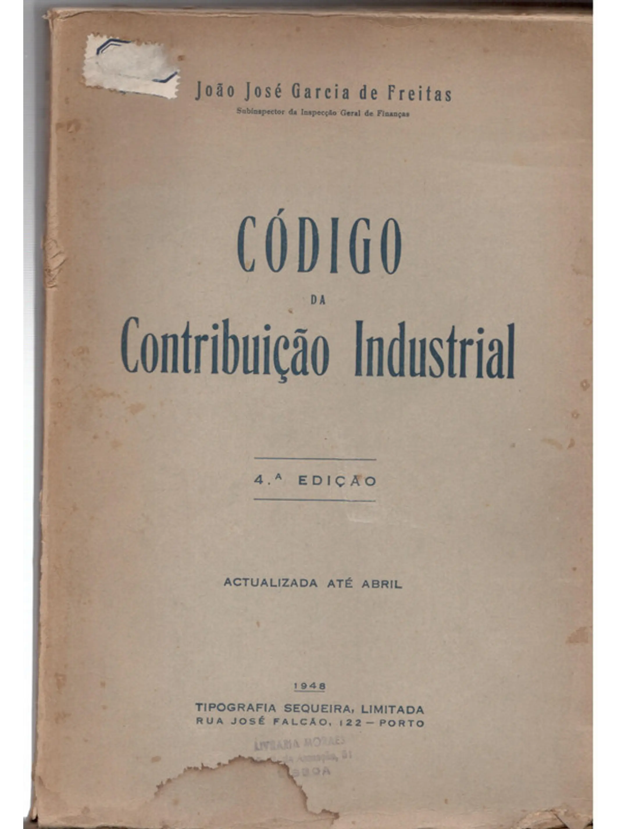 Código da contribuição industrial 1