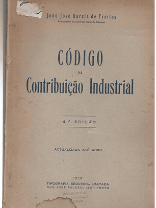 Código da contribuição industrial