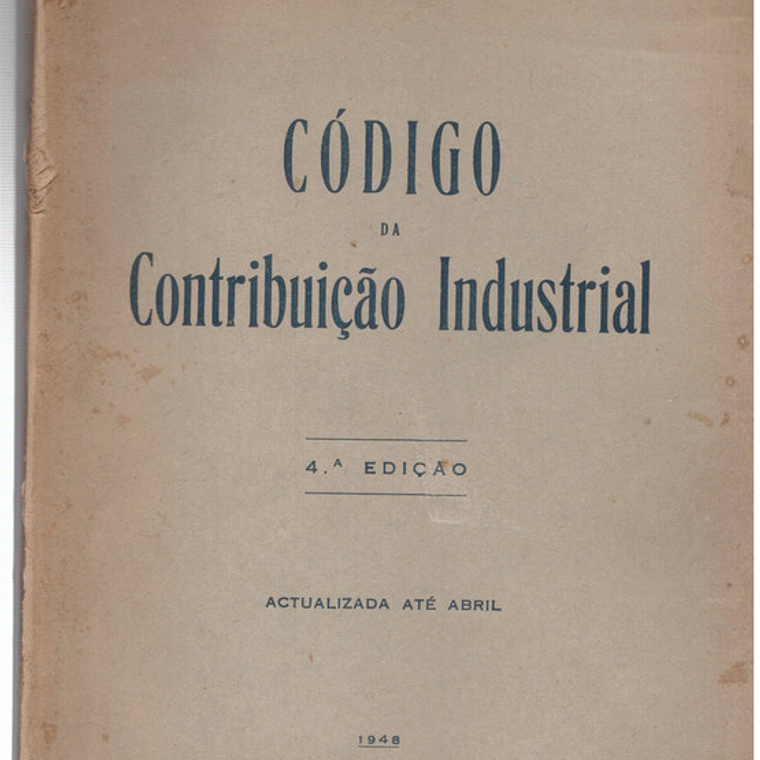 Código da contribuição industrial 1
