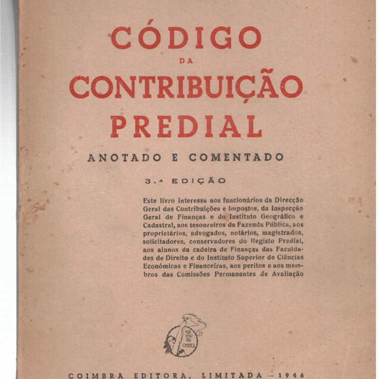Código da contribuição predial anotado e comentado 1