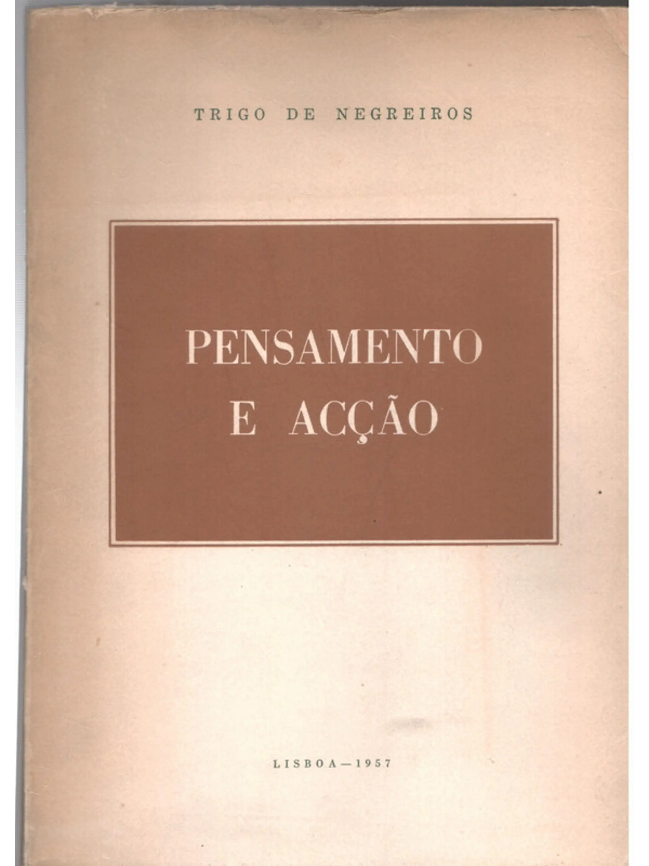 Pensamento e ação 1