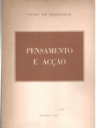 Pensamento e ação