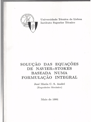 Solução das equações de Navier-Stokes baseada numa formulação integral