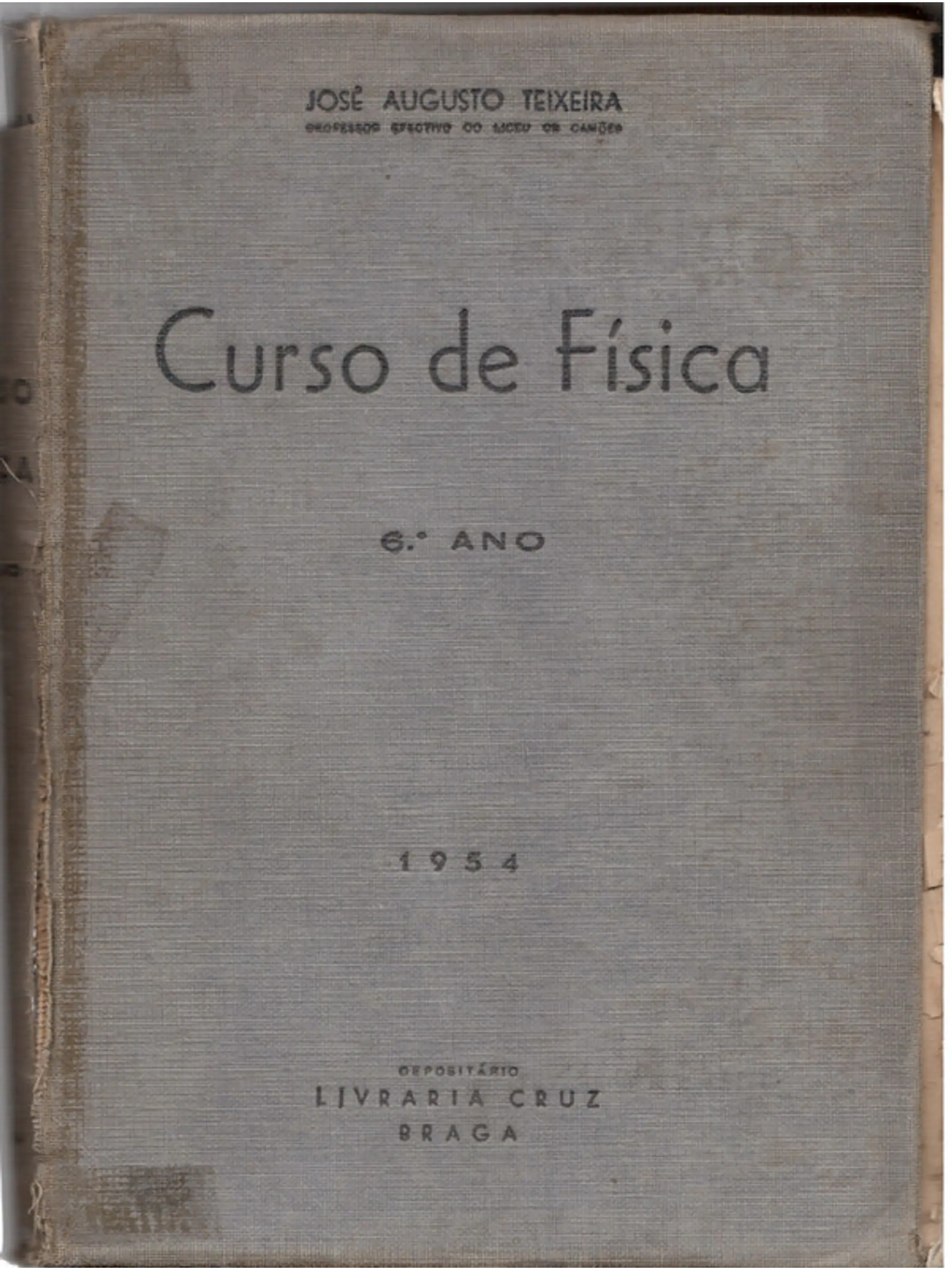 Curso de física sexto ano 1