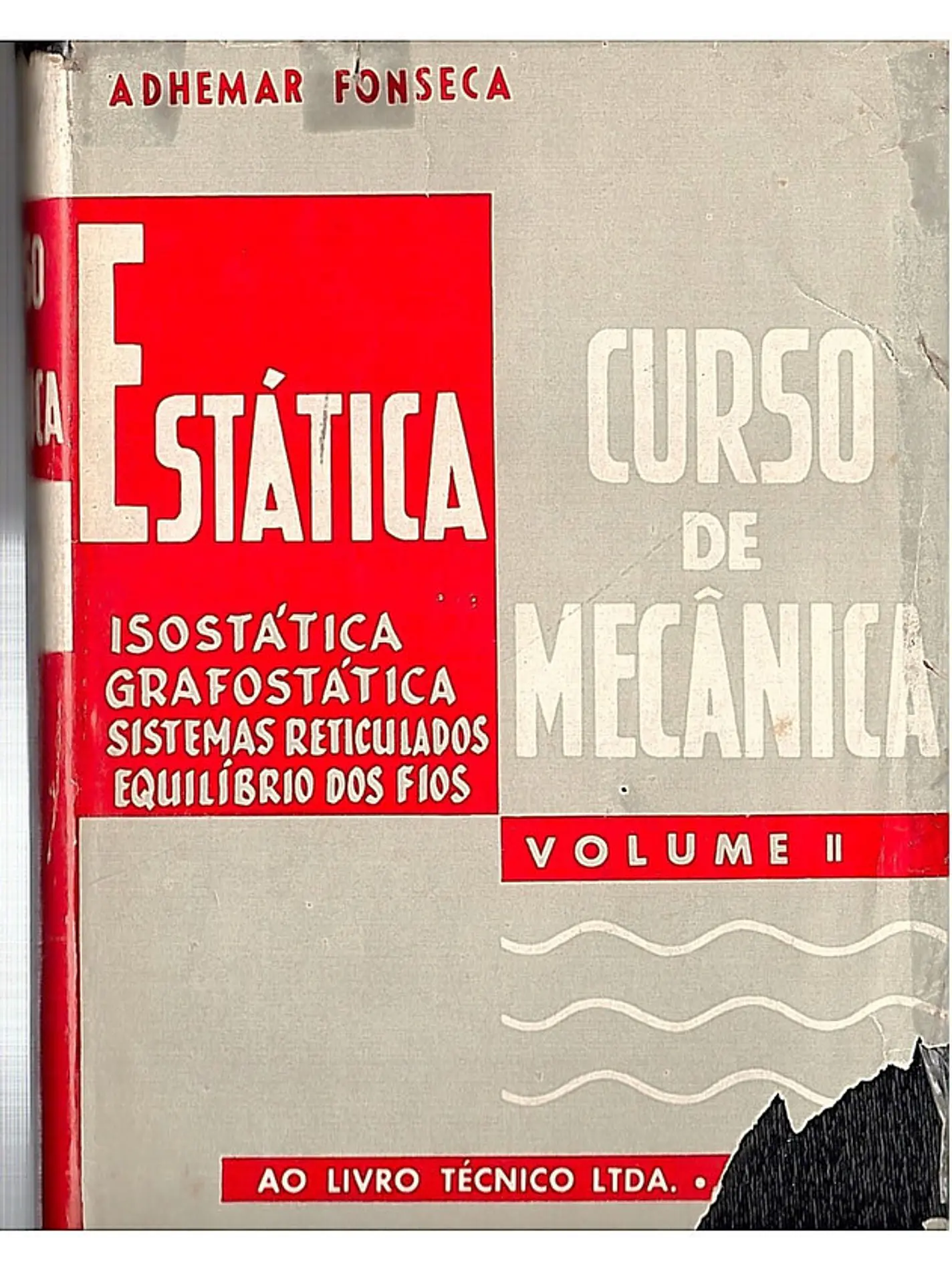 Curso de mecânica, estática 1