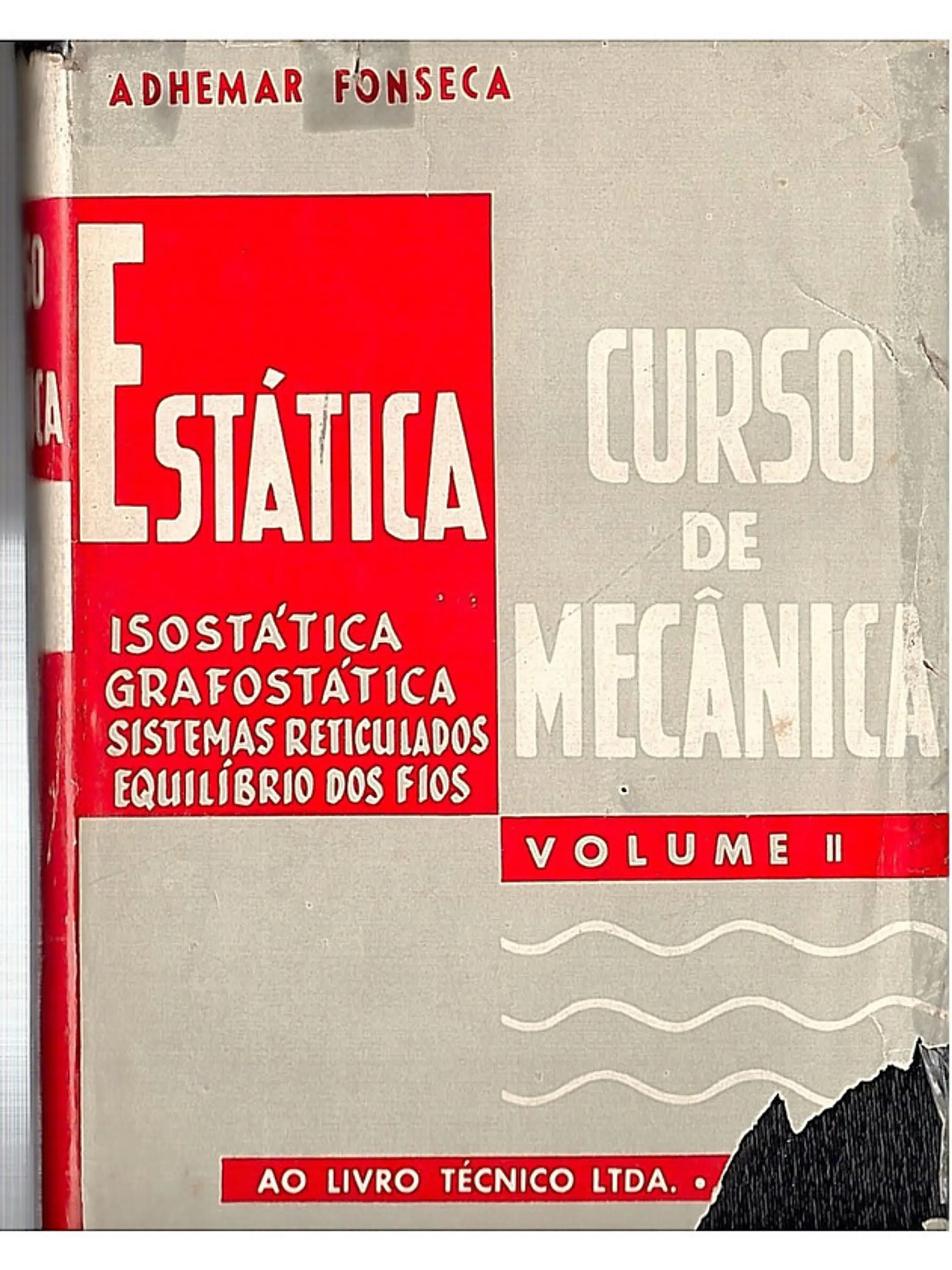 Curso de mecânica, estática 1