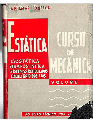 Curso de mecânica, estática