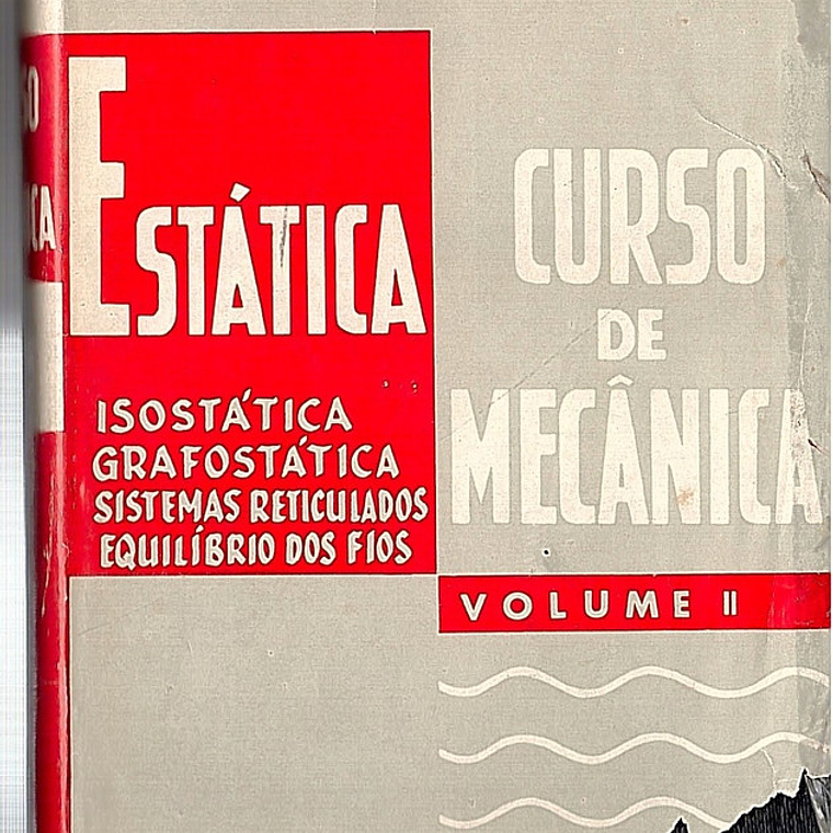 Curso de mecânica, estática 1