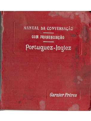 Manual da conversação com pronunciação português inglês
