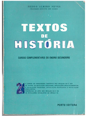 Textos de história - cursos complementares