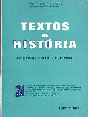 Textos de história - cursos complementares