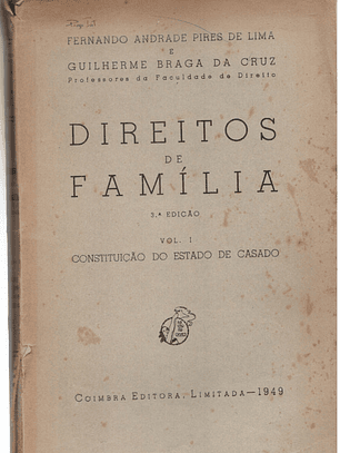 Direitos de família - Constituição do Estado de casado