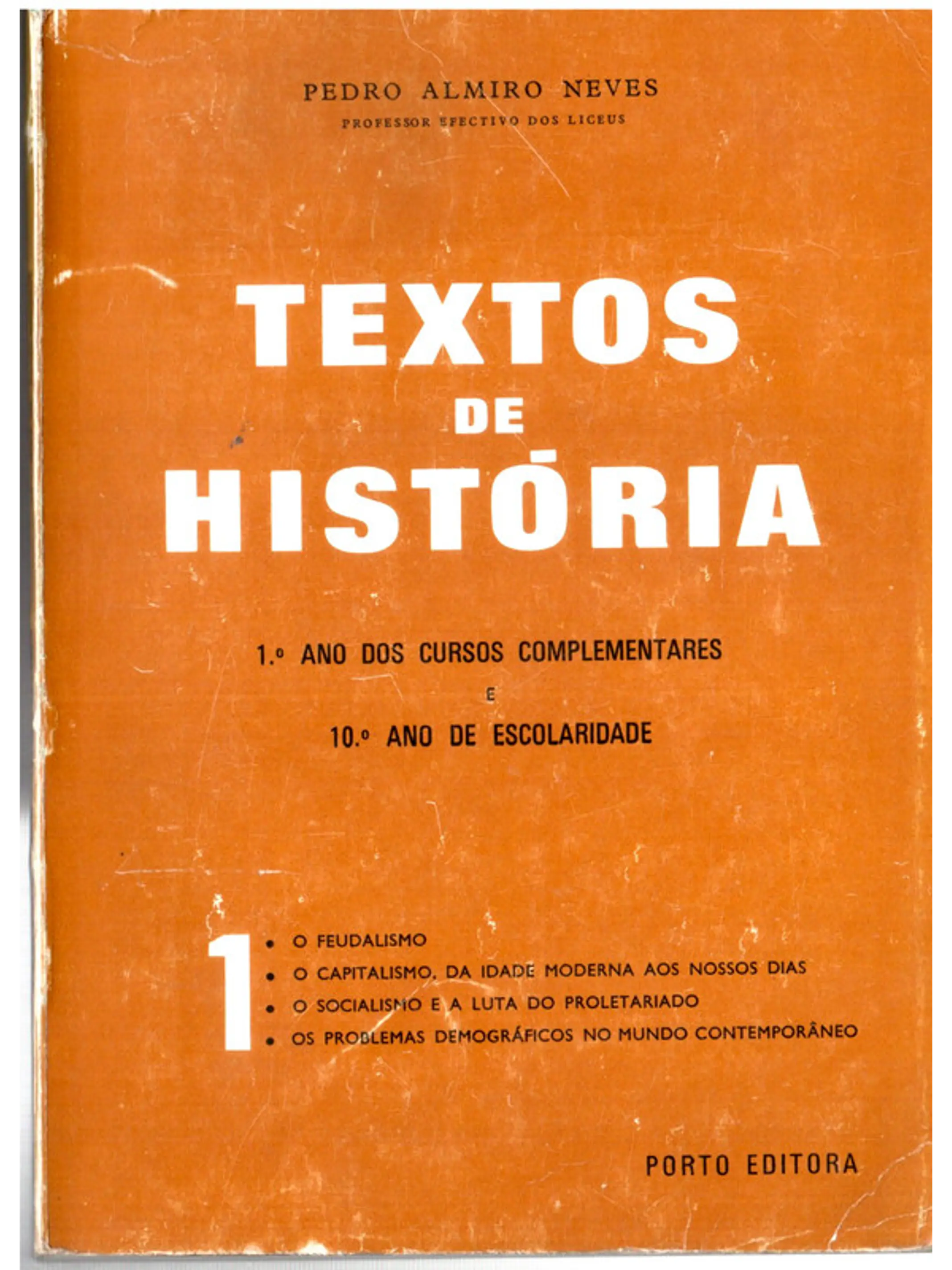 Textos de história primeiro ano dos cursos complementares e décimo ano de escolaridade 1