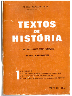 Textos de história primeiro ano dos cursos complementares e décimo ano de escolaridade