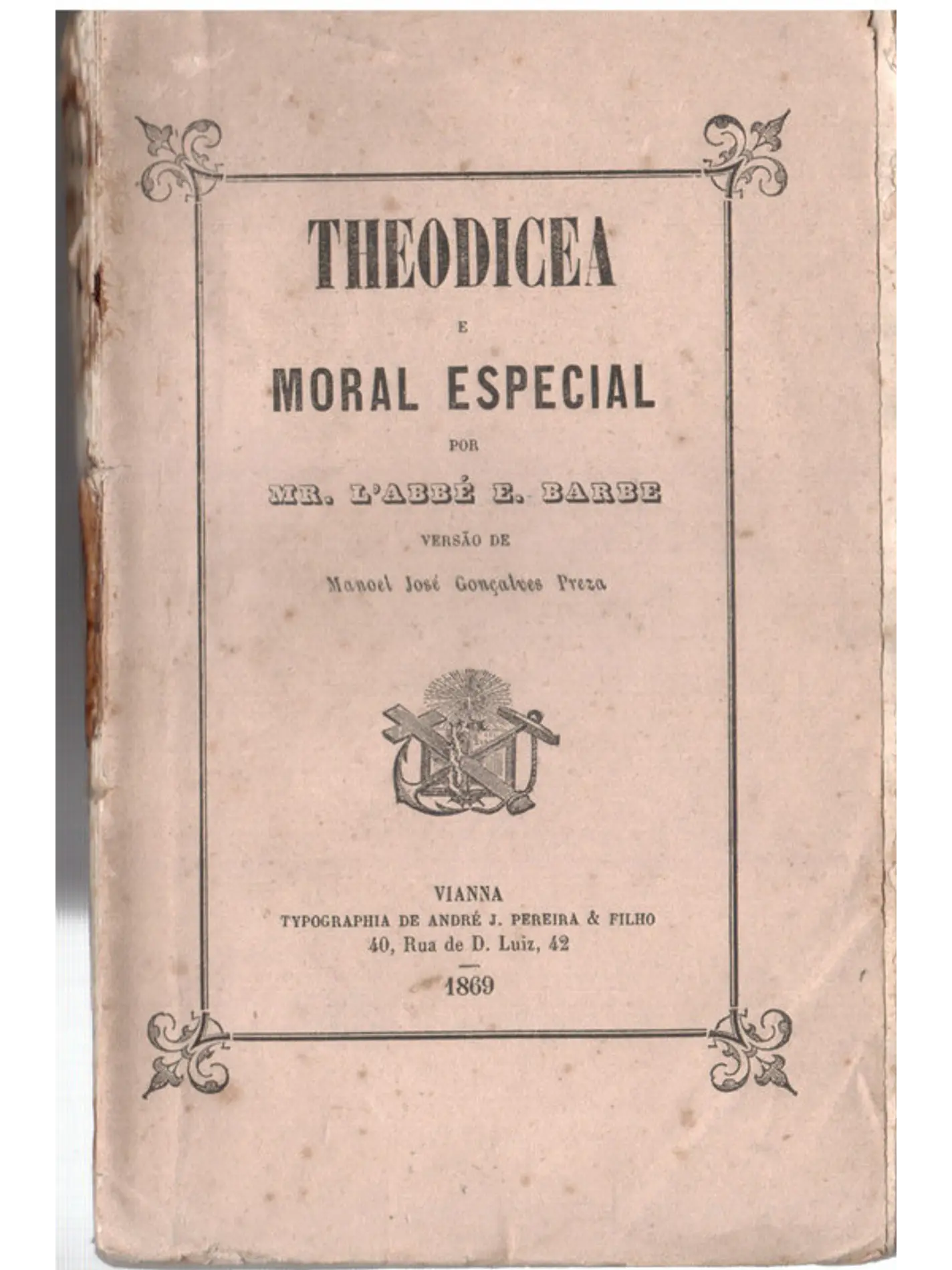 Theodicea e moral especial 1