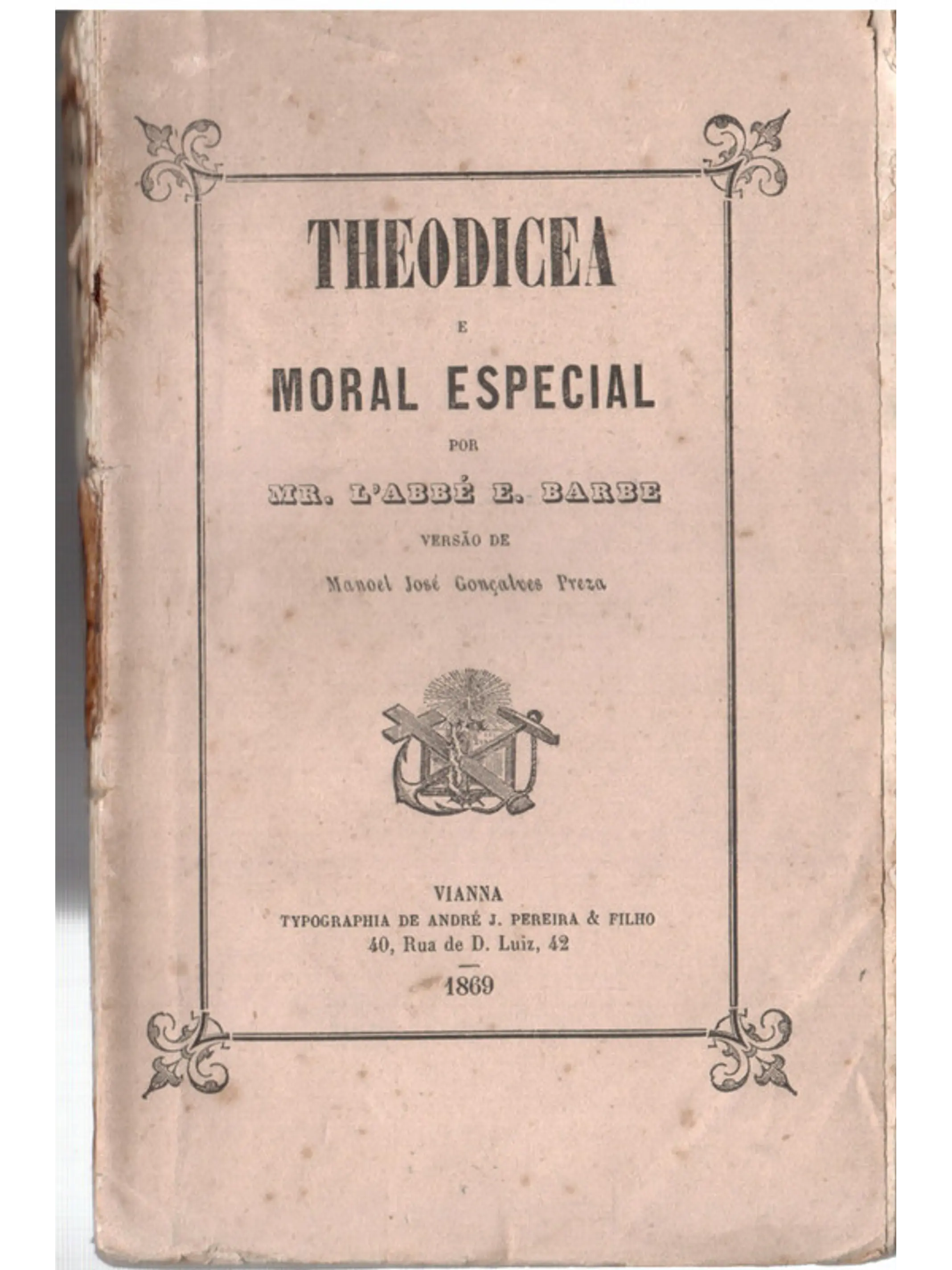 Theodicea e moral especial 1