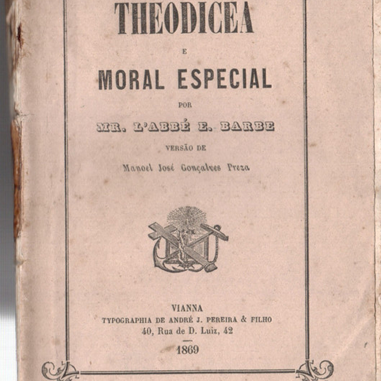 Theodicea e moral especial 1
