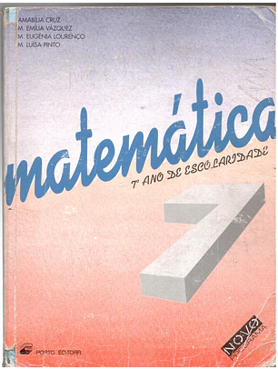 Matemática sétimo ano de escolaridade