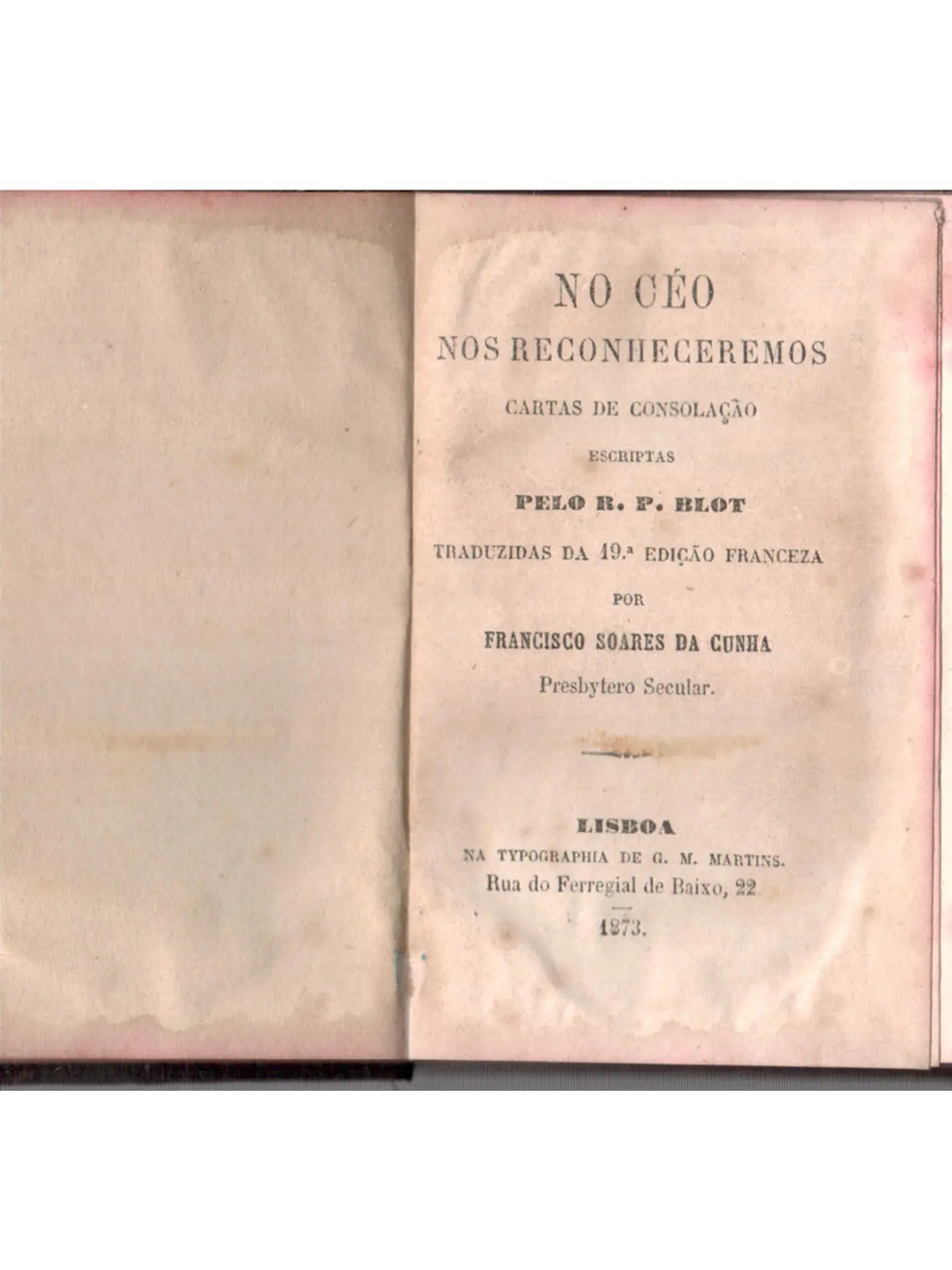 No céu nos reconheceremos cartas de consolação 2