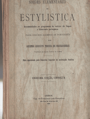 Noções elementares de estilística