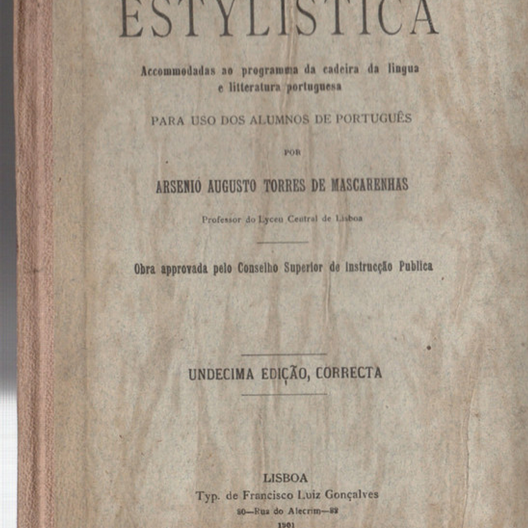 Noções elementares de estilística 1