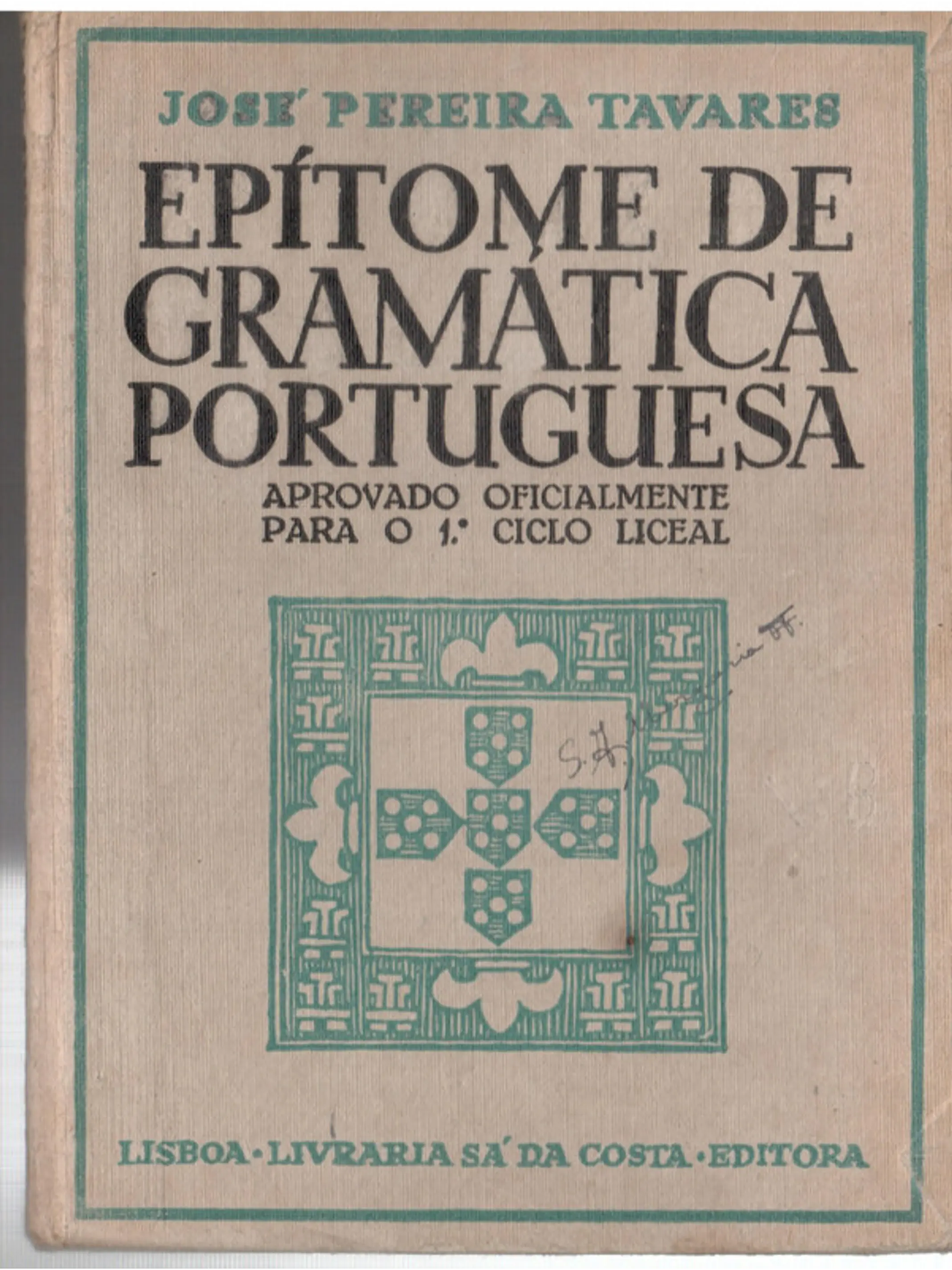 Epitome da gramática portuguesa 1
