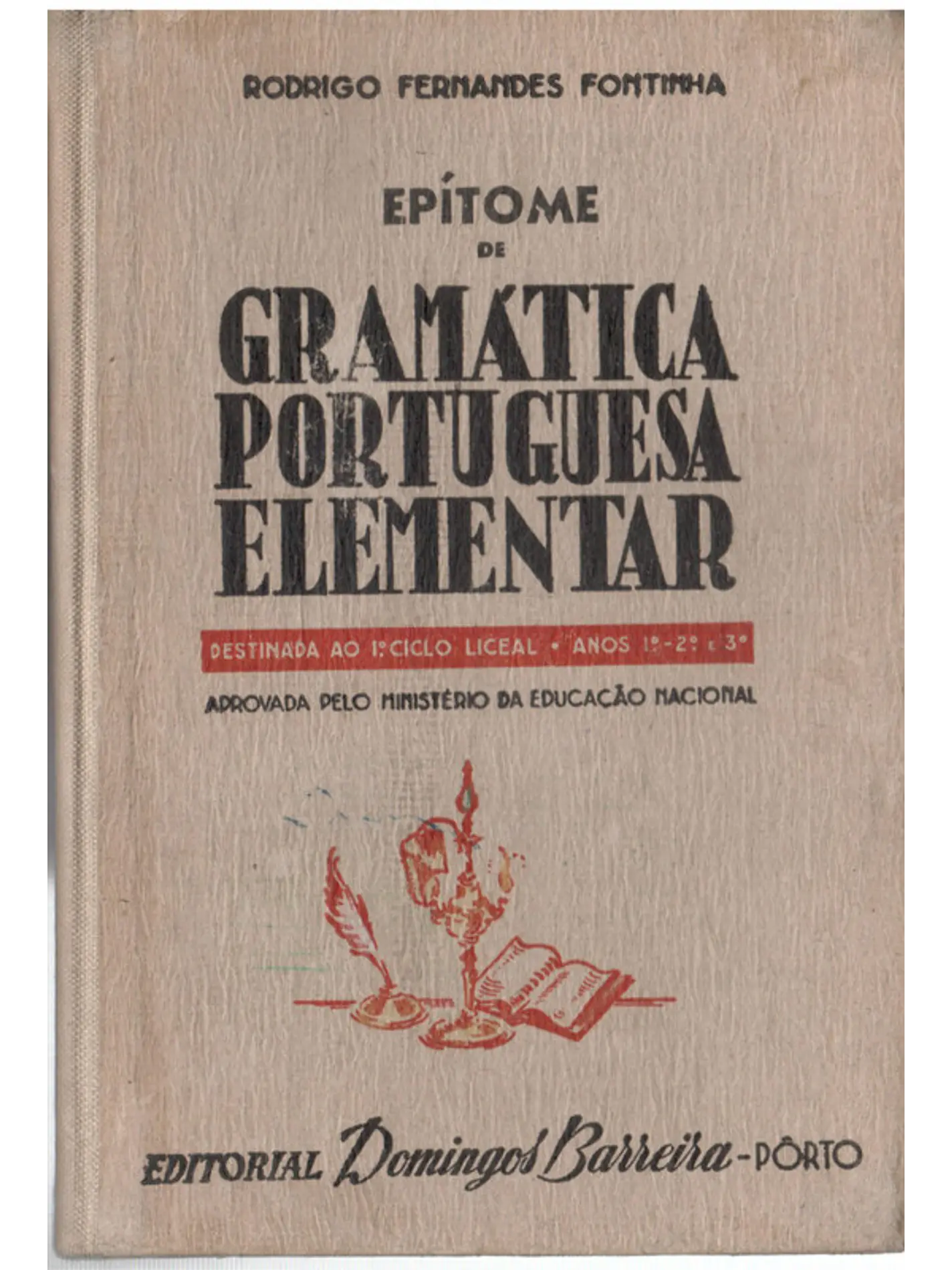 Epitome de gramática portuguesa elementar 1