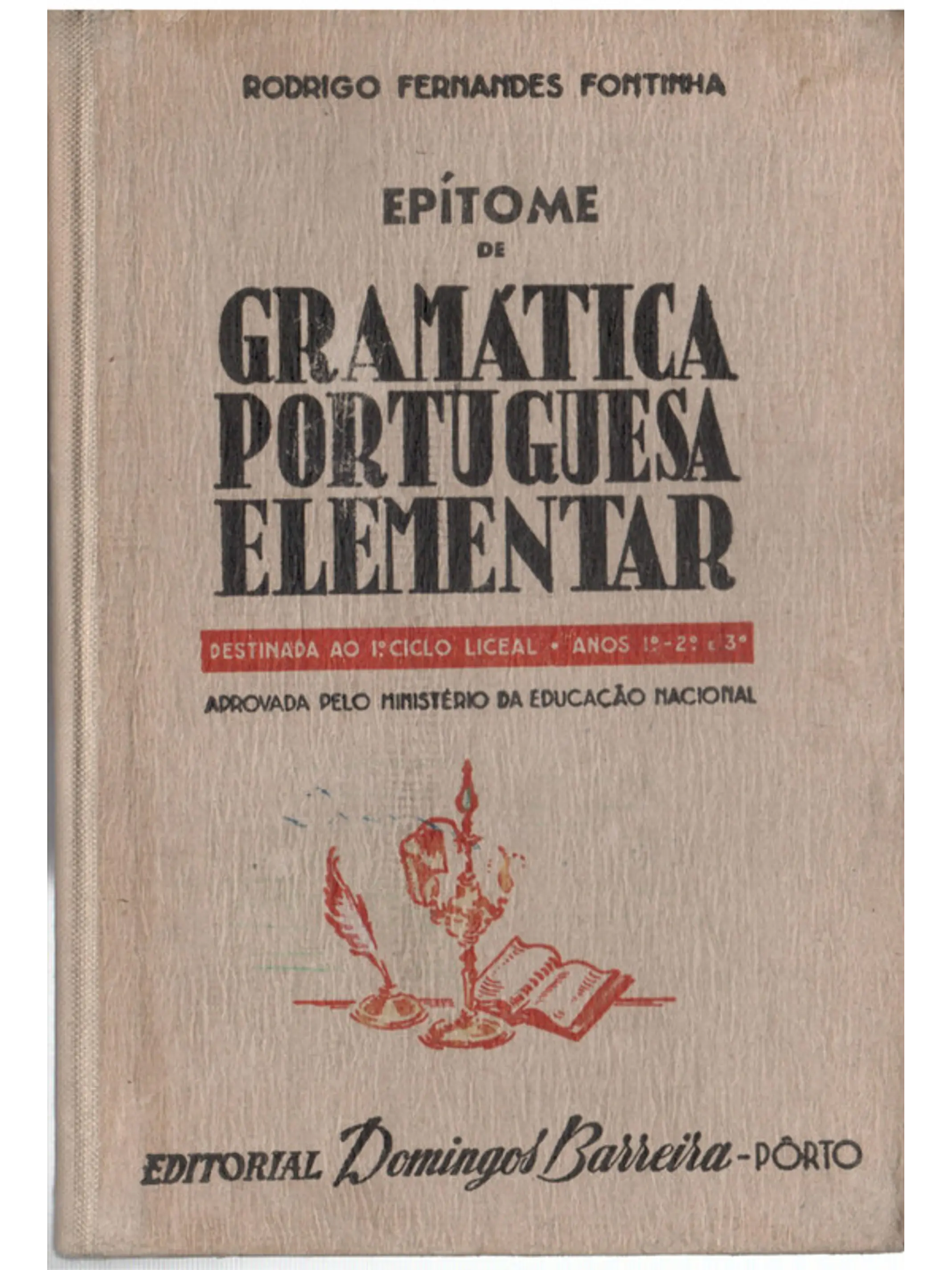 Epitome de gramática portuguesa elementar 1