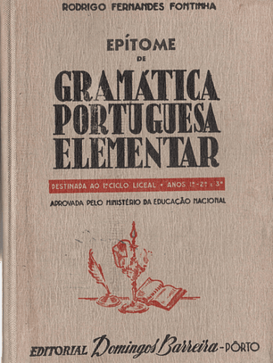 Epitome de gramática portuguesa elementar