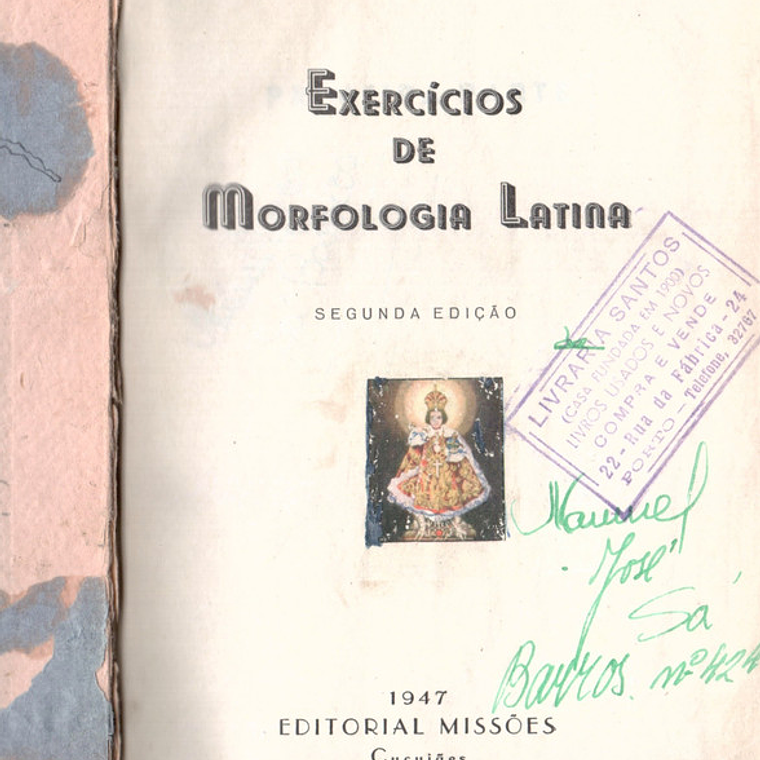 Exercícios de morfologia Latina 1