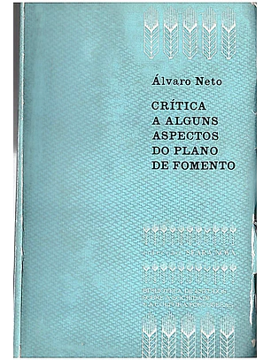 Critica a alguns aspectos do plano de fomento
