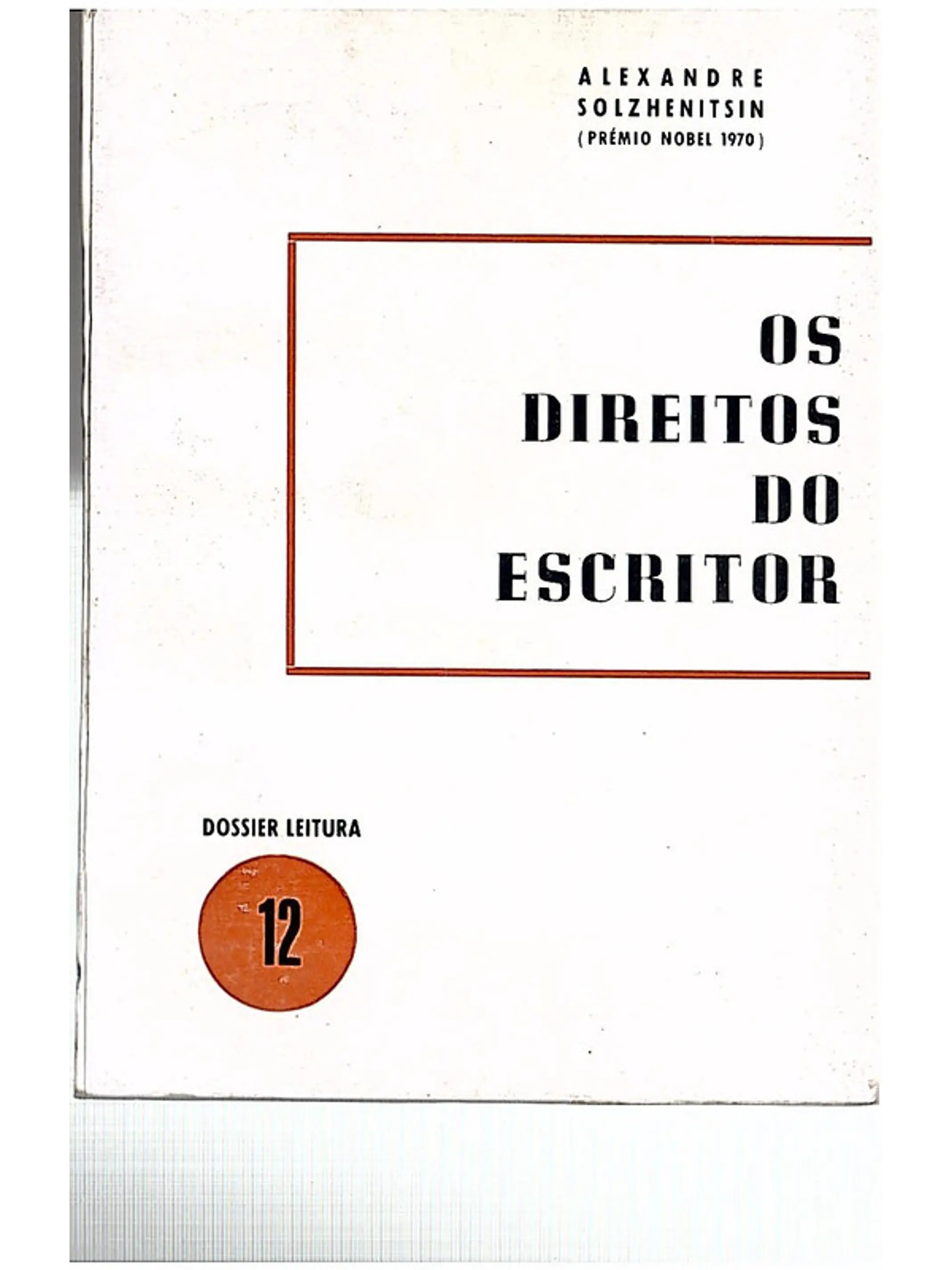 Os direitos do escritor 1