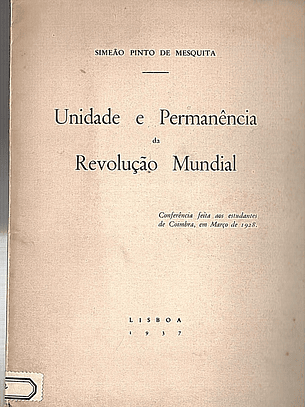 Unidade e permanência da revolução mundial